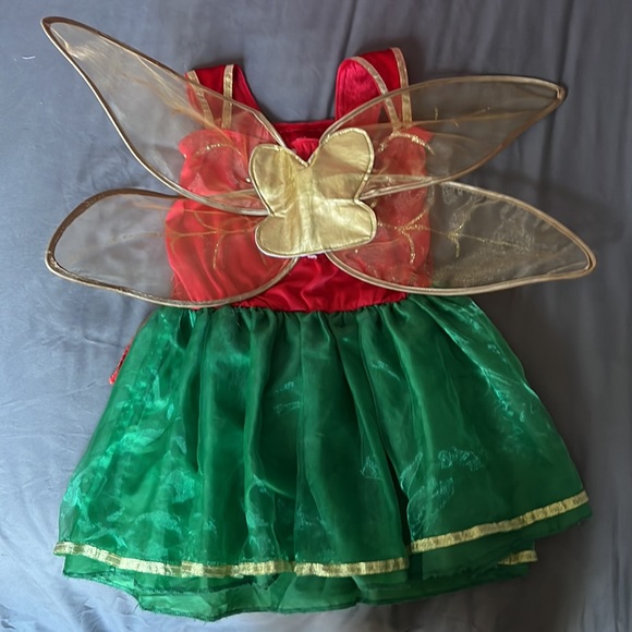 Children’s Fairy Costume with detachable wings and crown. Size 7/8 - Picture 5 of 8